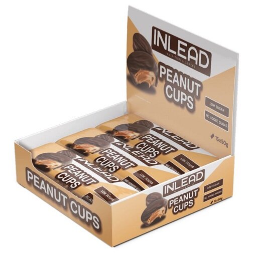 INLEAD Peanut Cups - Karton 15x50g Milk Chocolate