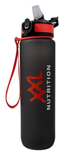 XXL Nutrition Hydrate Bottle 1000ml Schwarz-Rot