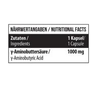 MST - GABA 1000mg 90 Kapseln