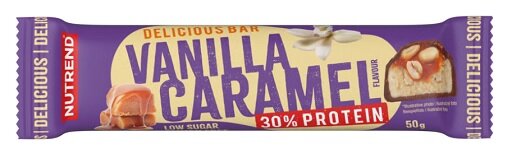 Nutrend Delicious Bar 28x50g Vanille + Karamell