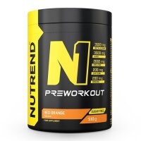 Nutrend N1 Preworkout NEU 10 x 17g PROBEN Red Orange