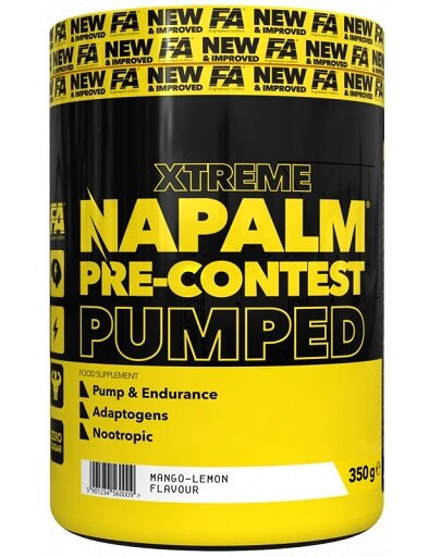 FA Nutrition Napalm PreContest Pumped PROBEN 10x17,5g MIX