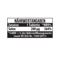MST - Selen 200mcg 90 Tabletten