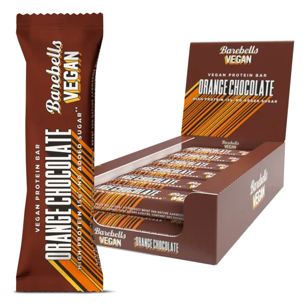 Barebells Vegan Bar 12x 55g Orange Chocolate MHD 16/10/2025