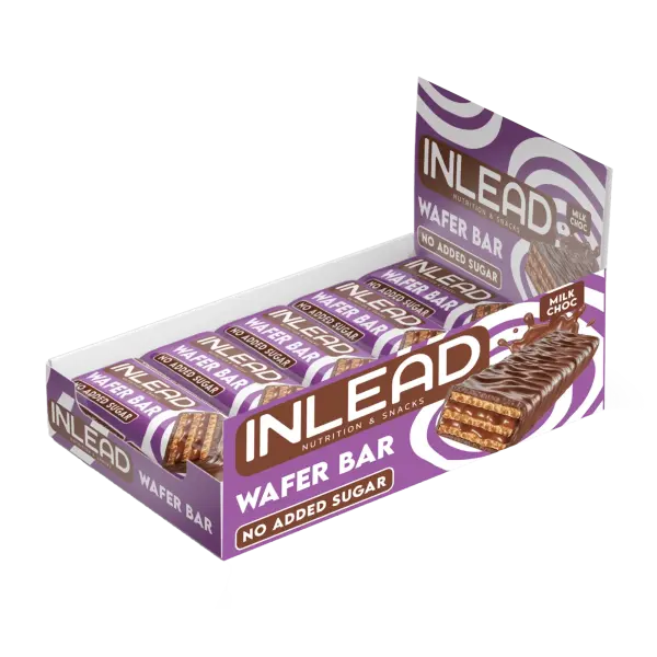 INLEAD Wafer Bar - 15x45g Milk Chocolate