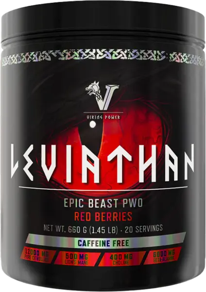 Viking Power - Leviathan Hardcore - Caffeine Free - 660 g