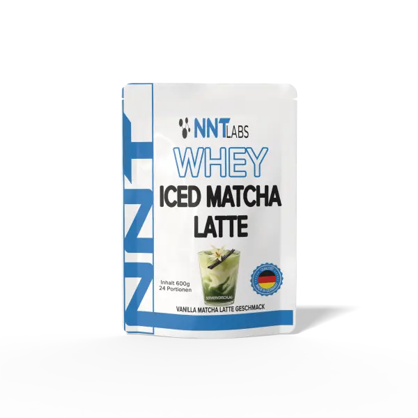 NNT Whey ICED MATCHA LATTE 600g Vanilla Matcha Latte