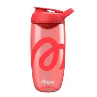 More Nutrition More Premium Shaker 700ml Red