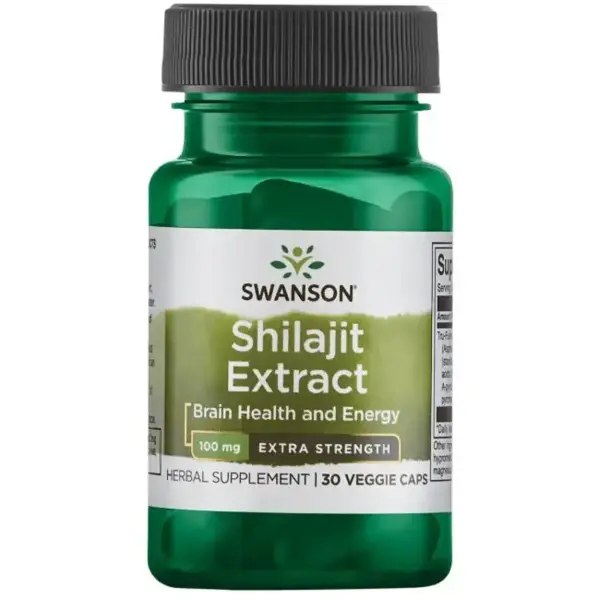Swanson Shilajit Extract 100mg 30 Kapseln