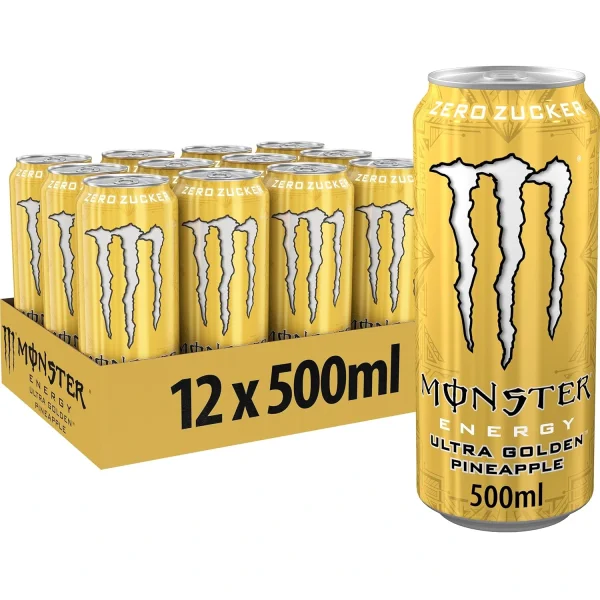 Monster Energy - (12x500ml) Ultra Gold (zzgl. PFAND)