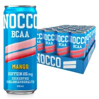 Nocco BCAA Drink PALETTE 80 TRAYS 24 x 330 ml Juicy Melba