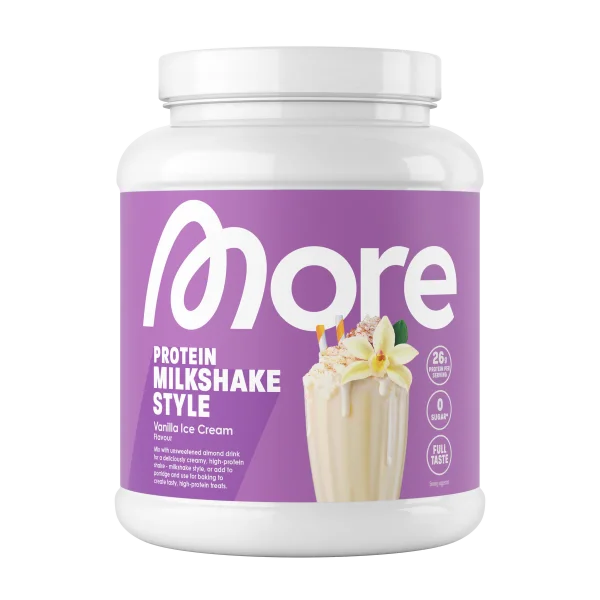 More Protein 360g Milkshake Style Vanilla Ice Cream