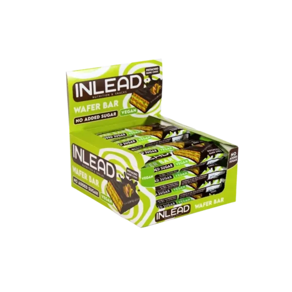 INLEAD Wafer Bar - 15x45g Pistachio Dark Choc