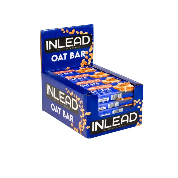 INLEAD Oat Bar 20x100g Apple Strudel MHD 15.07.2026