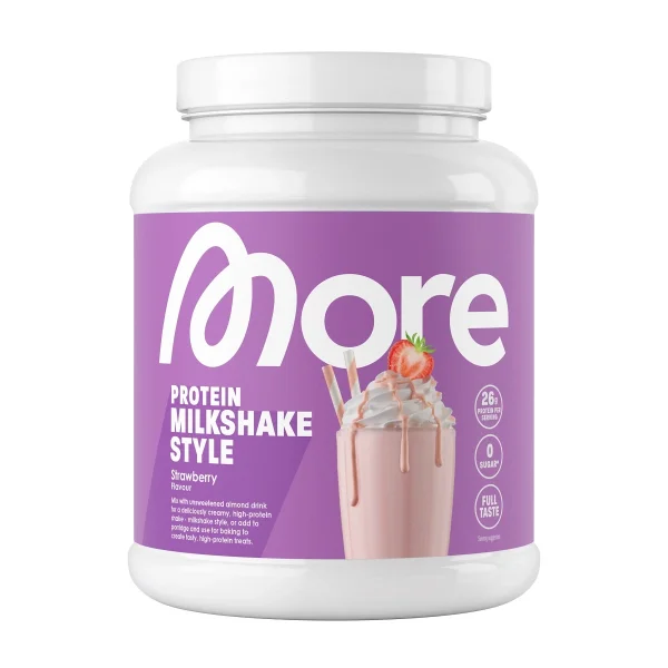 More Nutrition Total Protein 600g Milkshake Style Strawberry