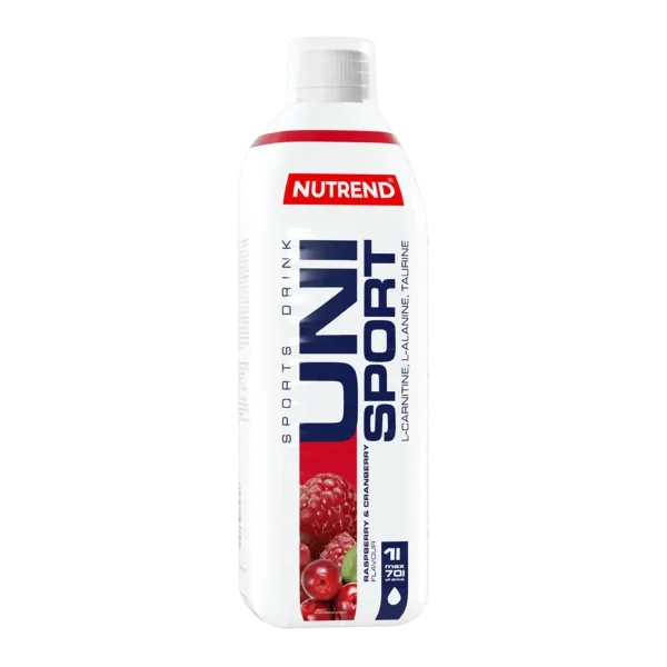 Nutrend Sports Drink UNI Sport 1000ml Raspberry & Cranberry