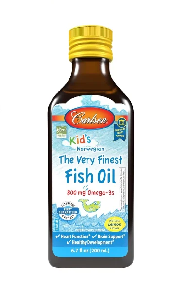 Carlson Labs  Kid´s The Very Finest Fish Oil - 200ml Lemon