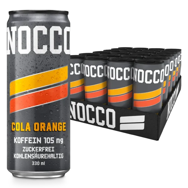 Nocco Drink 24 x 330 ml Orange Cola