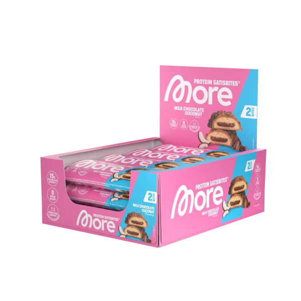 More Nutrition Protein Satisbites 12 x 2x25g