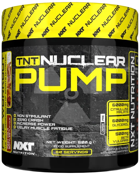 NXT Nutrition TNT Nuclear Pump 500g Fizzy Cola Bottles