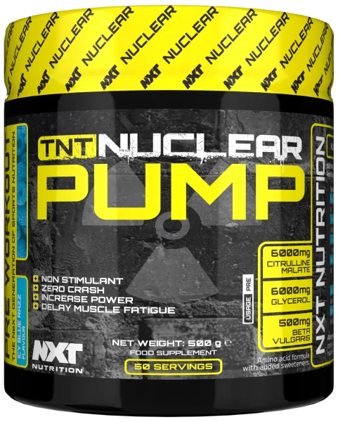 NXT Nutrition TNT Nuclear Pump 500g Icy Blue Razz