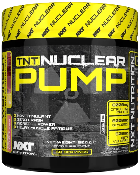 NXT Nutrition TNT Nuclear Pump 500g Tropical Delight