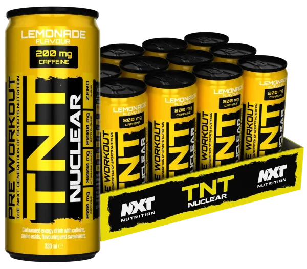 NXT Nutrition TNT NUCLEAR 12x330ml Lemonade