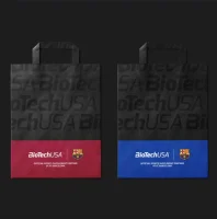 BioTech Papiertaschen / Paper bag small - FC Barcelona...