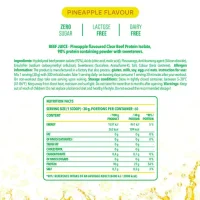 Nanosupps Protein Water Clear Beef Protein Isolate 1800g Pineapple