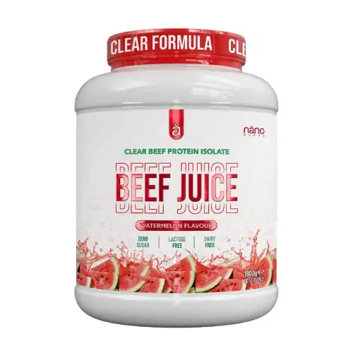 Nanosupps Protein Water Clear Beef Protein Isolate 1800g Watermelon