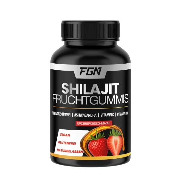 FGN Shilajit 60 Fruchtgummies Erdbeer