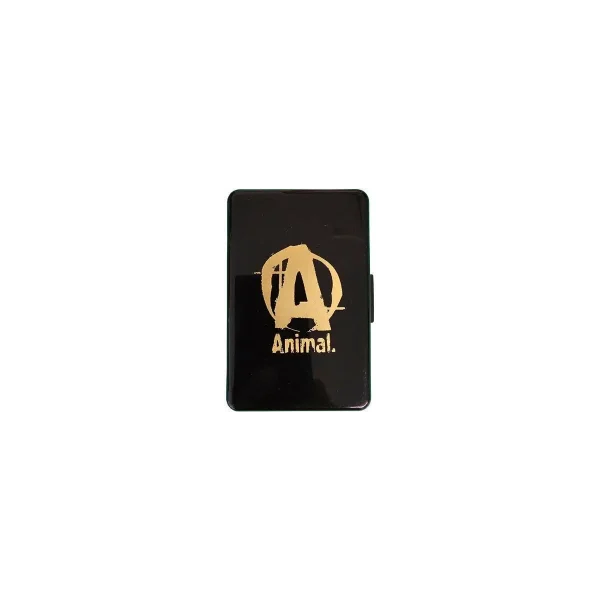 Animal Pill Case / Pillenbox Black-Gold