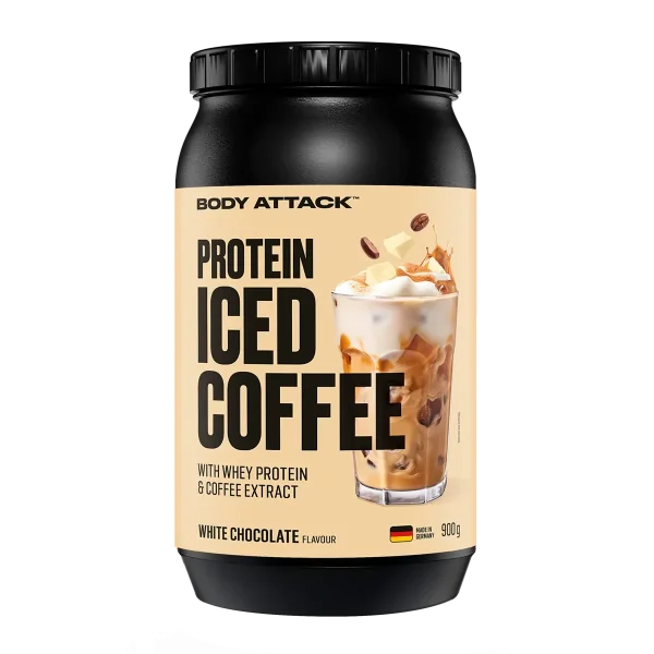 Body Attack Protein Iced Coffee 900g White Chocolate