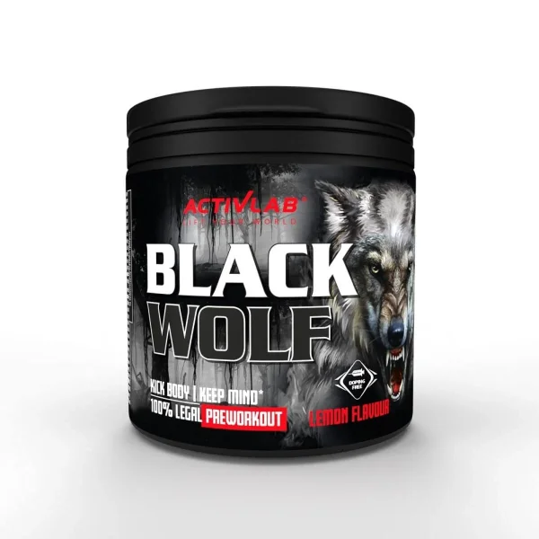 Activlab Black Wolf Pre-Workout 300g Blackcurrant