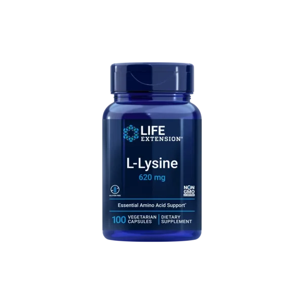 Life Extension Lysine 620mg 60 Kapseln