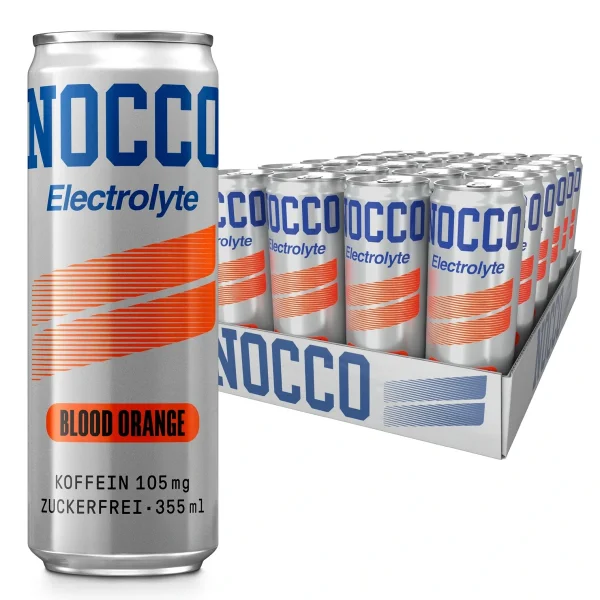 Nocco Elektrolyte 24 x 355ml PFAND Blood Orange