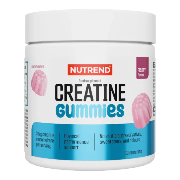 Nutrend Creatine Gummies Fruity, 60 Stk.