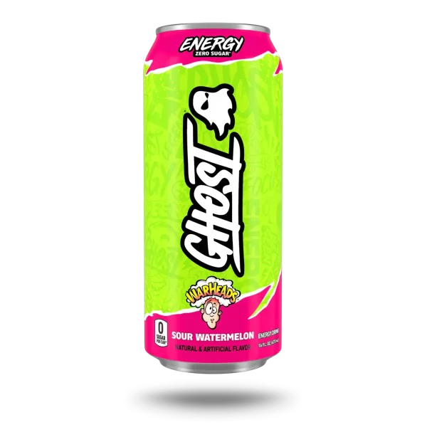 Ghost Energy 12 x 500 ml Warheads Watermelon
