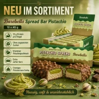 Barebells Spread Bar 12x45g Pistachio Spread