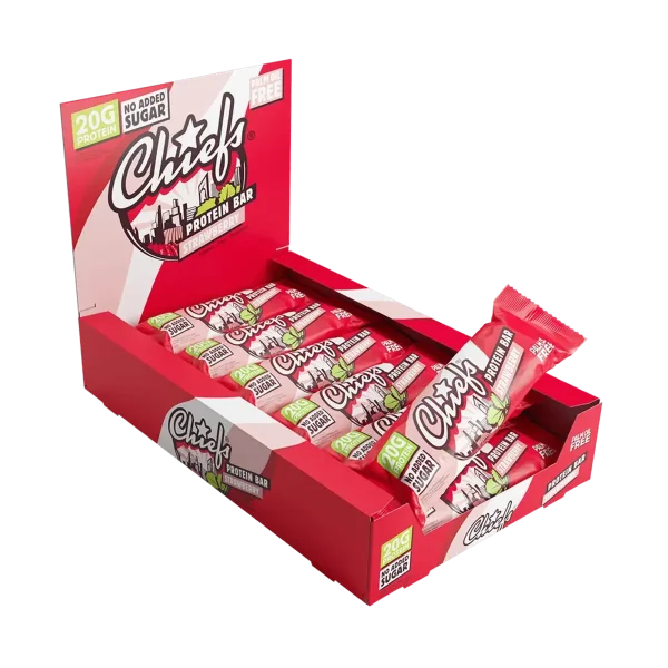 Chiefs Protein Bar 12 x 55 g Strawberry