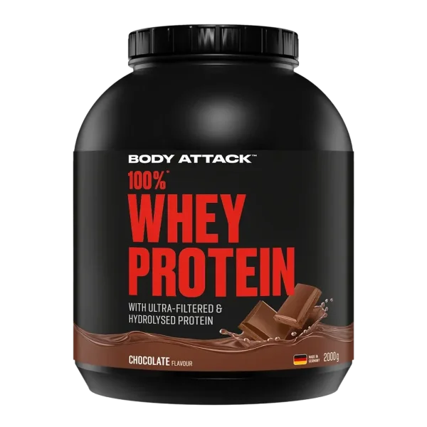 Body Attack 100% Whey Protein 2000g Chocolate