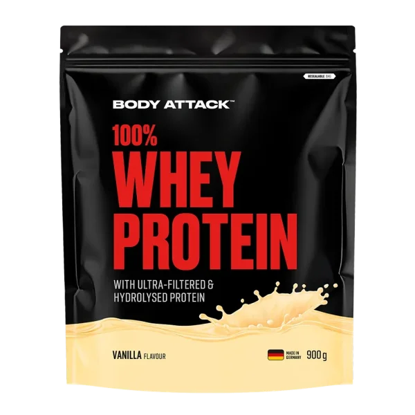 Body Attack 100% Whey Protein 900g Vanilla