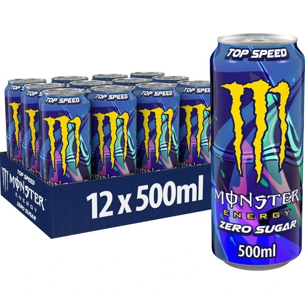 Monster Energy - (12x500ml) Top Speed (zzgl. PFAND)