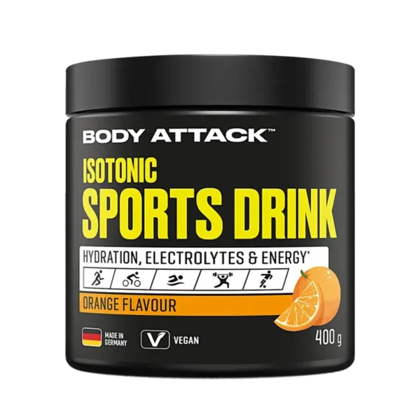 Body Attack Isotonic Sports Drink 400g Orange