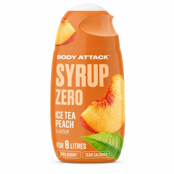 Body Attack Syrup Zero 65ml Ice Tea Peach