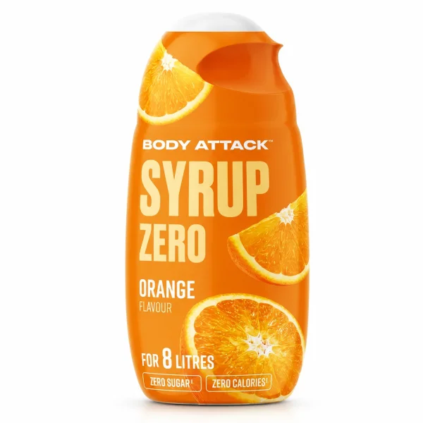 Body Attack Syrup Zero 65ml Orange