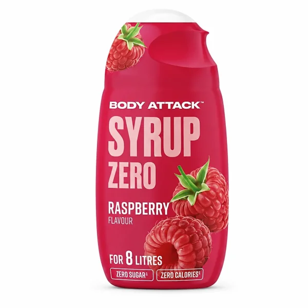 Body Attack Syrup Zero 65ml Raspberry