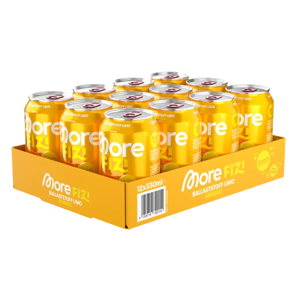 More Nutrition FIZI 12x330ml Mango