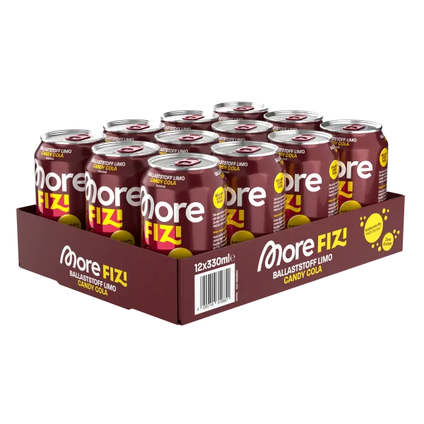 More Nutrition FIZI 12x330ml Candy Cola