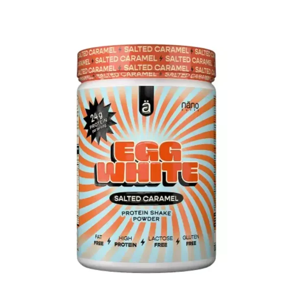 Nanosupps Egg White Protein Powder 750g Salted Caramel
